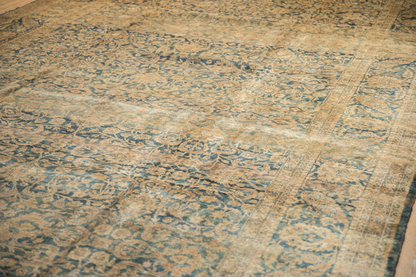 Vintage Distressed Tea Washed Meshed Carpet // ONH Item: ee004652, Image 10