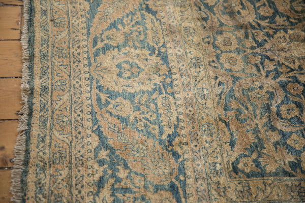 Vintage Distressed Tea Washed Meshed Carpet // ONH Item: ee004652, Image 11