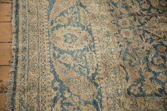 10.5x19.5 Vintage Distressed Tea Washed Meshed Carpet