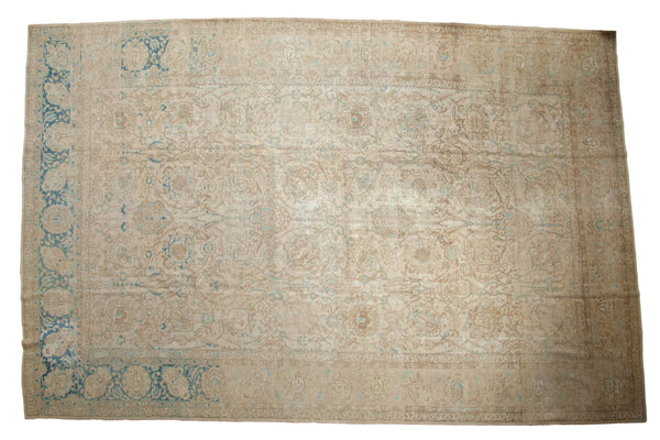 Vintage Distressed Tabriz Carpet // ONH Item: ee004662