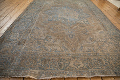 7x11 Distressed Indian Ahar Design Carpet