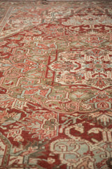 8x11.5 Vintage Distressed Heriz Carpet