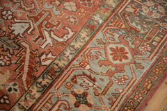 RESERVED 8x10.5 Vintage Distressed Heriz Carpet