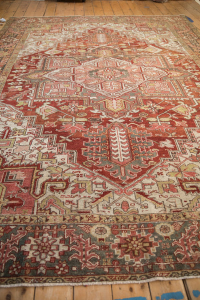 Vintage Distressed Heriz Carpet // ONH Item: ee004687, Image 10
