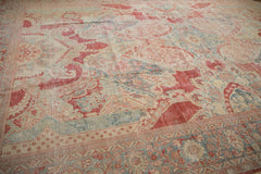 10.5x17.5 Vintage Distressed Mahal Carpet