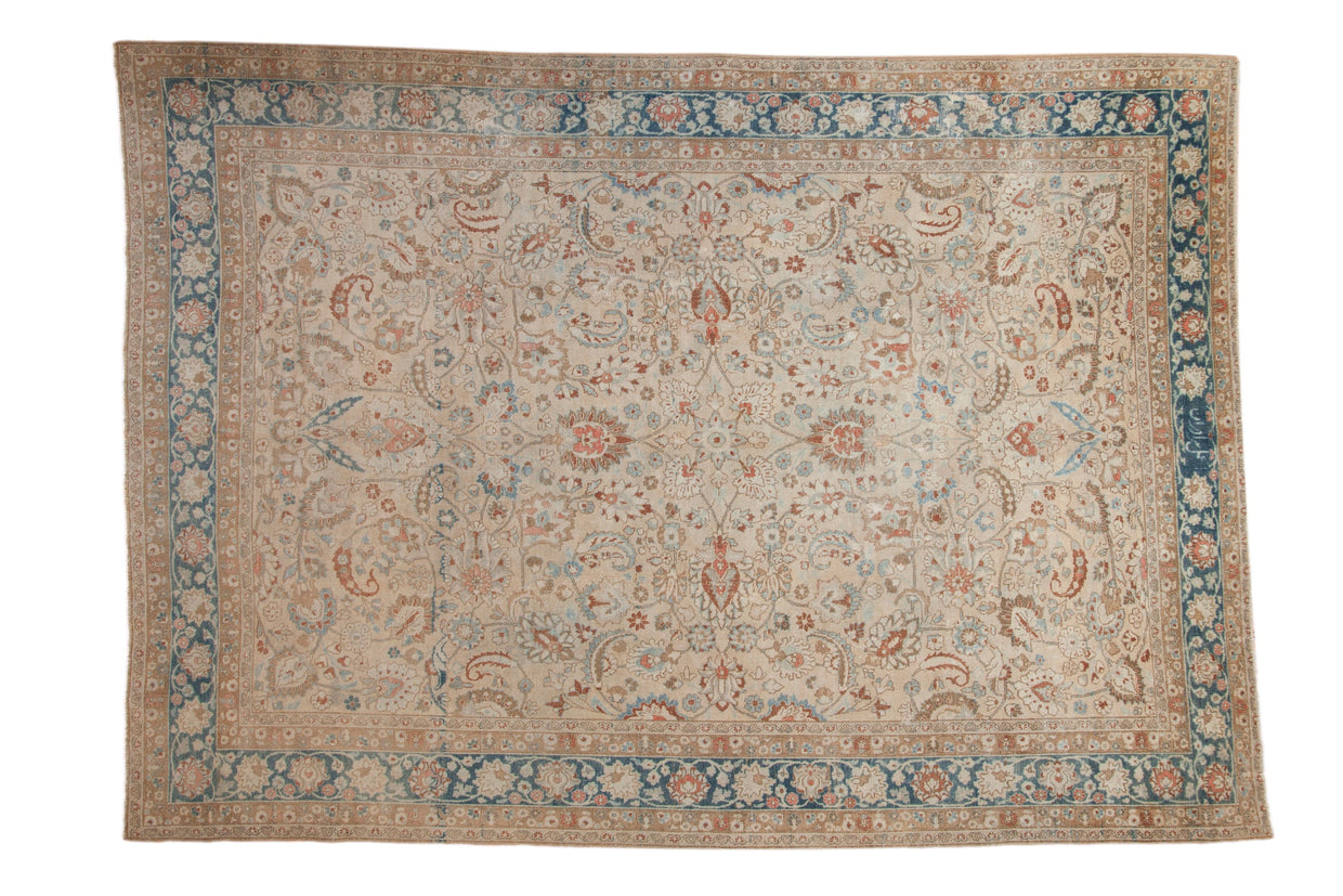 8.5x12 Vintage Distressed Meshed Carpet