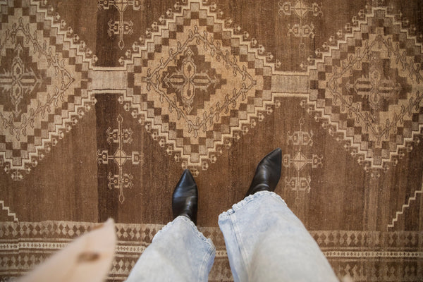 5x9.5 Vintage Distressed Kars Carpet