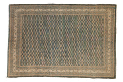 7x10 Vintage Distressed Mir Sarouk Carpet