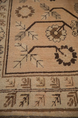 5x8 Vintage Distressed Khotan Carpet