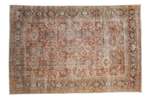 Vintage Distressed Mahal Carpet // ONH Item: ee004716