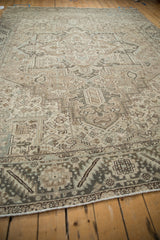 8.5x11.5 Vintage Distressed Heriz Carpet