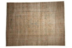 9x11.5 Antique Distressed Yezd Carpet