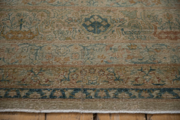 Antique Distressed Yezd Carpet // ONH Item: ee004722, Image 9