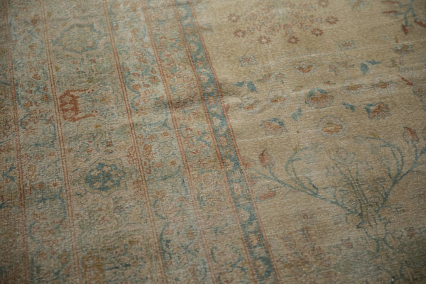Antique Distressed Yezd Carpet // ONH Item: ee004722, Image 10