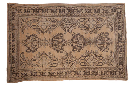 Vintage Distressed Oushak Carpet // ONH Item: ee004723