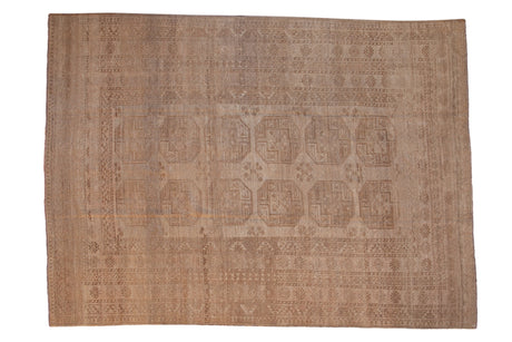 Vintage Distressed Ersari Carpet // ONH Item: ee004732