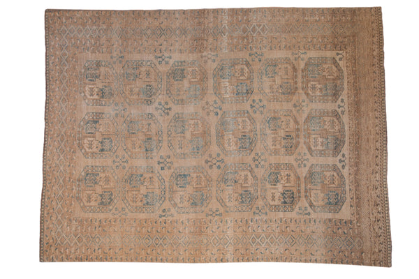 Vintage Distressed Ersari Carpet // ONH Item: ee004735