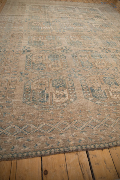 Vintage Distressed Ersari Carpet // ONH Item: ee004735, Image 9
