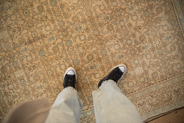 6x9 Vintage Distressed Hamadan Carpet