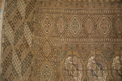 8.5x9.5 Vintage Distressed Bokhara Square Carpet