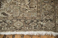 8x10.5 Vintage Distressed Heriz Carpet