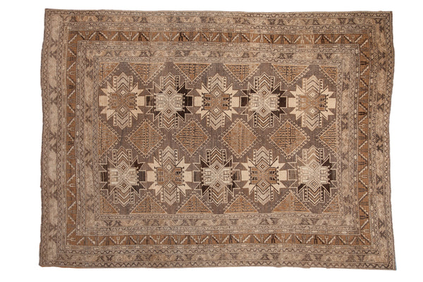 Vintage Distressed Kars Carpet // ONH Item: ee004756