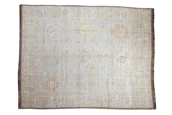 Distressed Afghani Oushak Design Carpet // ONH Item: ee004760