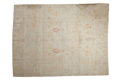 9x12 Distressed Afghani Moroccan Design Carpet