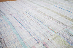 7x10 Vintage Rag Rug Carpet // ONH Item ee001356 Image 9