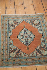 2x3 Antique Persian Tabriz Rug Mat // ONH Item lr001727c Image 3
