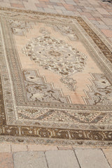 6x10 Vintage Oushak Carpet // ONH Item lr002127c Image 4
