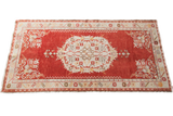 3x6 Vintage Red Rug Runner // ONH Item lr002184c