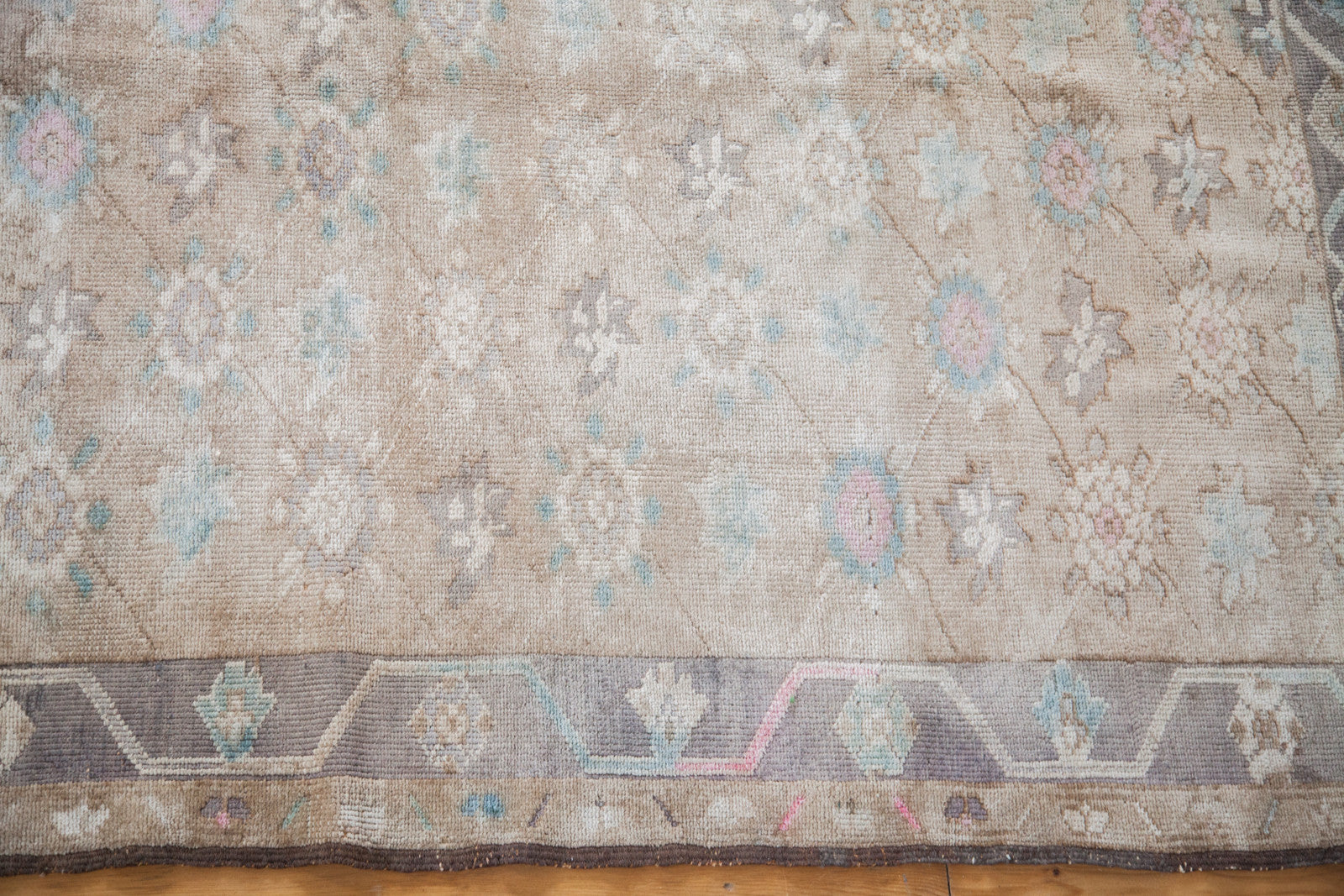 4x6 Light Floral Vintage Area Rug // ONH Item lr002730c Image 1