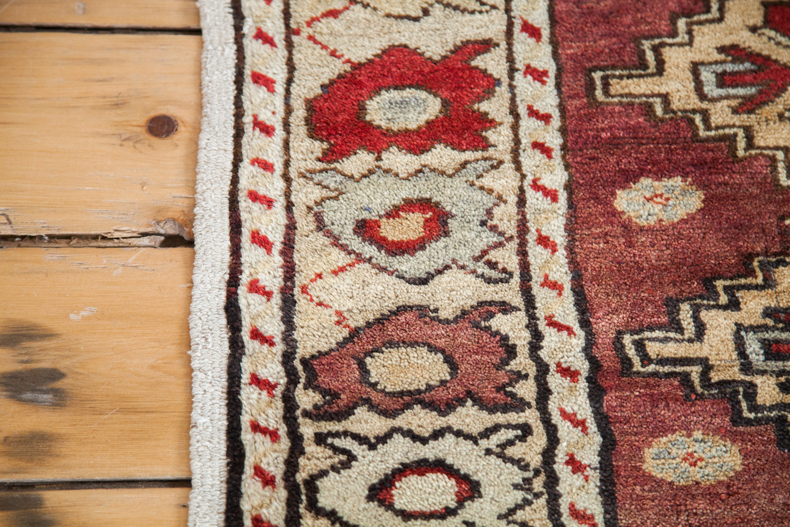 2x2.5 Pair Of Vintage Square Rugs