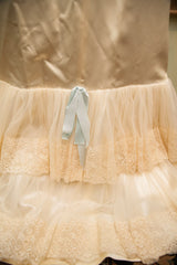 Fancy Vintage 50s Bridal Slip Petticoat // ONH Item 1681 Image 3