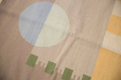 6x6.5 Vintage Contemporary Kilim Square Carpet // ONH Item mc001105 Image 4