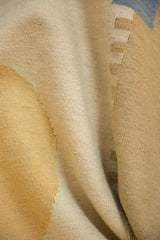 Textural view of a modern handwoven Kilim rug, highlighting fine weave and subtle abrashes.