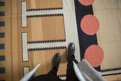 6.5x9 Vintage Contemporary Kilim Carpet // ONH Item mc001107 Image 1