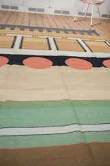 6.5x9 Vintage Contemporary Kilim Carpet // ONH Item mc001107 Image 2