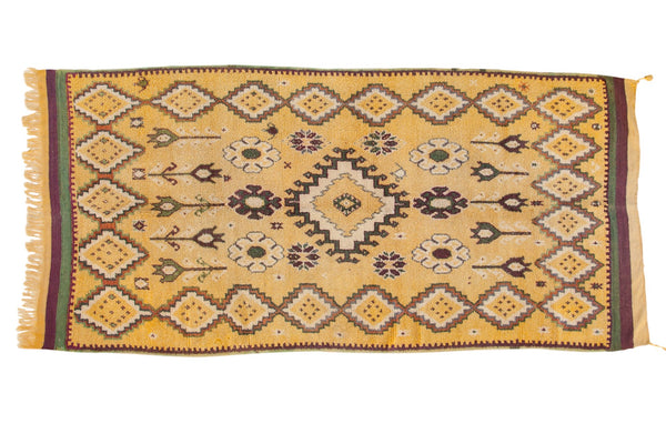 5x11 Vintage Moroccan Rug Runner // ONH Item mc001114