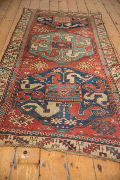 3.5x8 Antique Kazak Rug Runner // ONH Item mc001115 Image 5