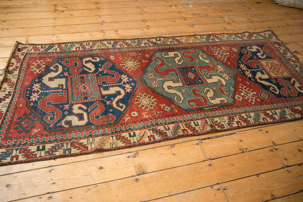 3.5x8 Antique Kazak Rug Runner // ONH Item mc001115 Image 6