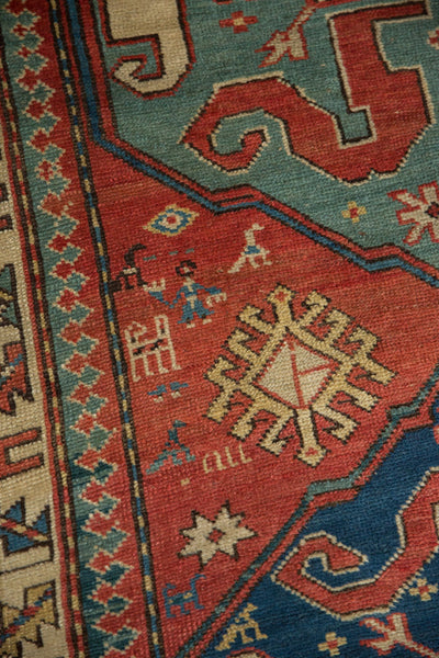 3.5x8 Antique Kazak Rug Runner // ONH Item mc001115 Image 10