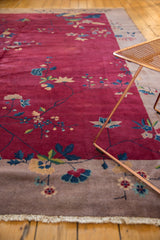 9x11.5 Antique Nichols Art Deco Carpet // ONH Item mc001116 Image 4