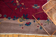 9x11.5 Antique Nichols Art Deco Carpet // ONH Item mc001116 Image 5