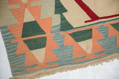 6x8.5 Vintage Turkish Kilim Carpet // ONH Item mc001119 Image 10