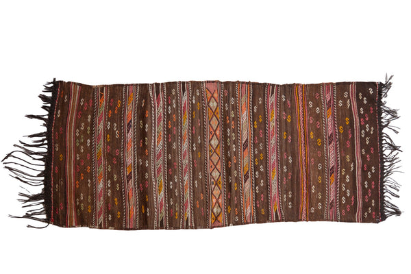3x7 Vintage Jijim Rug Runner // ONH Item mc001126