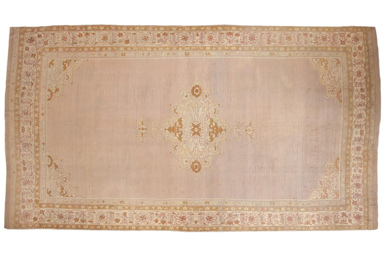 8x15 Antique Agra Carpet // ONH Item mc001127
