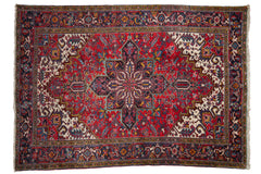 6.5x9 Vintage Heriz Carpet // ONH Item mc001136