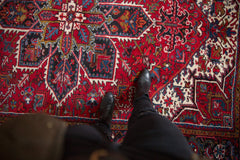 7x9.5 Vintage Mehrivan Carpet // ONH Item mc001137 Image 1